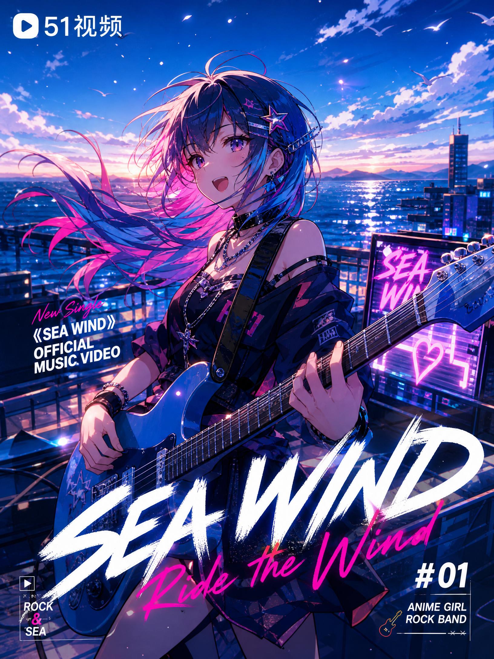 陈美娇-SEA WIND原创陈美娇MV
